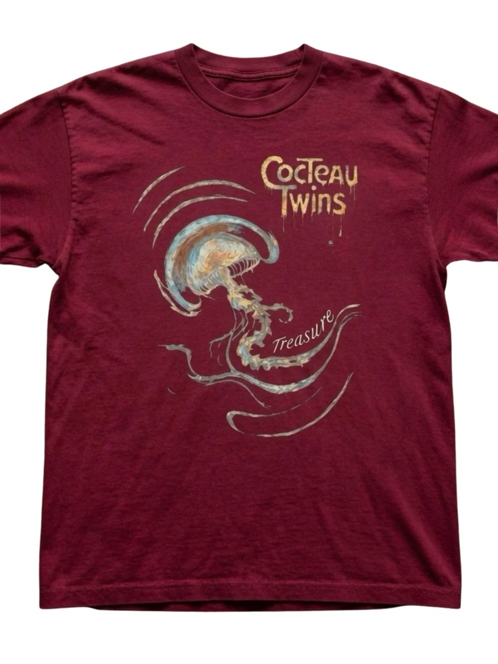 Cocteau Twins Treasure Dream Pop Shoegaze Maroon Graphic Tee